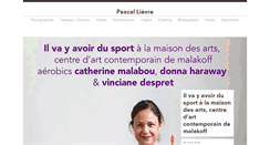 Desktop Screenshot of lievre.fr